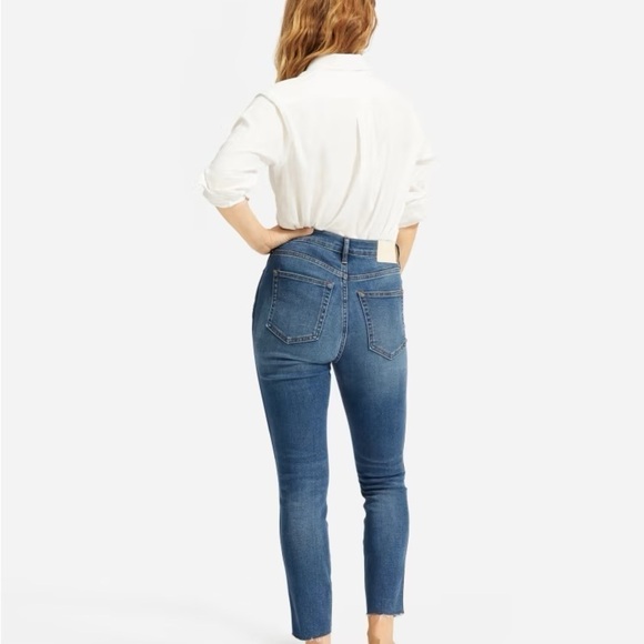Everlane The Authentic Stretch High-Rise Skinny Button Fly Jeans - Picture 3 of 12
